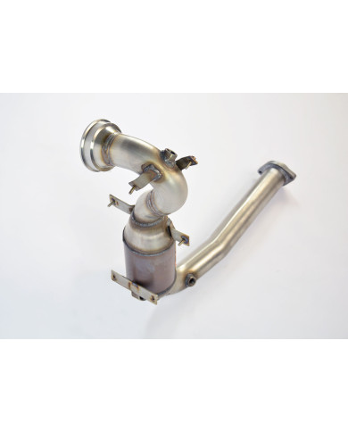 Kit tubo turbina + catalizzatore metallico 100CPSI