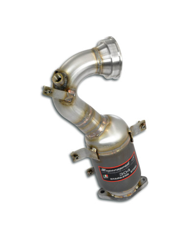 Kit tubo turbina + Catalizzatore metallico 200 CPSI
