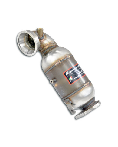 Downpipe + Catalizzatore metallico 100CPSI