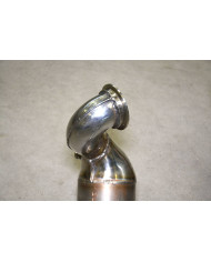 Downpipe con catalizzatore metallico