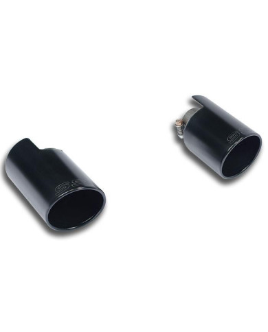 Kit terminali Destro O100 - Sinistro O100 "Gun Metal Grey"