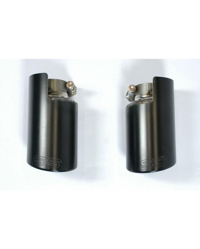 Kit terminali Destro O100 - Sinistro O100 "Gun Metal Grey"