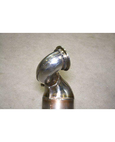 Downpipe con catalizzatore metallico